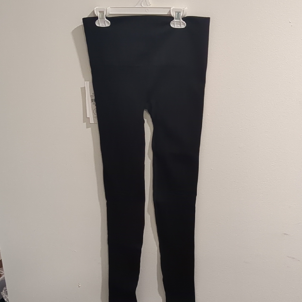 BLANQI Hipster Cuffed High-Waisted Leggings